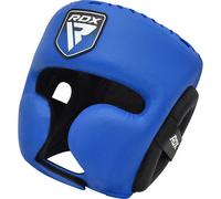 RDX SPORTS RDX APEX Boxing Head Gear With Cheek Protector in Blue | Size: Medium RDX SPORTS Blue M