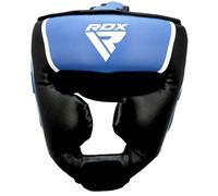 RDX SPORTS RDX Head Guard AURA Plus T17 + in Blue | Size: Large RDX SPORTS Blue L