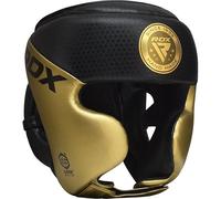 RDX SPORTS RDX L1 MARK Full Face Pro Boxing Training Head Guard in Gold | Size: Small RDX SPORTS Gold S