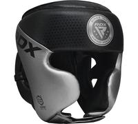 RDX SPORTS RDX L1 MARK Full Face Pro Boxing Training Head Guard in Silver | Size: Small RDX SPORTS Silver S