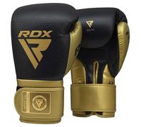 RDX SPORTS RDX L2 Mark Pro Sparring Boxing Gloves Hook & loop in Gold | Size: 10oz RDX SPORTS Gold 10oz