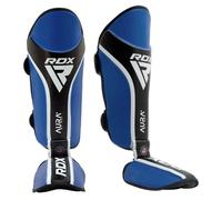RDX SPORTS RDX Shin Instep AURA Plus T17 in Blue | Size: Large RDX SPORTS Blue L