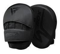 RDX SPORTS RDX T15 NOIR Curved Boxing Training Punch Mitts in Black | Size: Standard RDX SPORTS Black Standard