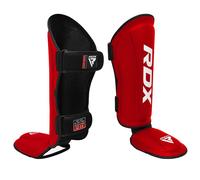 RDX SPORTS Shin Instep Molded King in Red | Size: Medium RDX SPORTS Red M