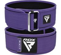 RDX Weight Lifting Belt - AUTO LOCK 4” Premium Adjustable Gym Belt for Olympic Cross Training - Support for Men Women Functional Fitness Workout - WOD Powerlifting Bodybuilding Weightlifting Deadlift