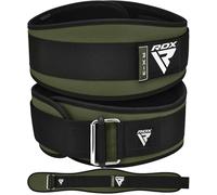 RDX Weight Lifting Belt AUTO LOCK, 6.5” Padded Back Support, Men Women Gym Fitness Bodybuilding Powerlifting Weightlifting Workout, Deadlift Squat, Pro Exercise Equipment