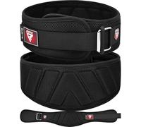 RDX Weight Lifting Belt, Curved Padded Back Lumbar Support, Fitness, Core Exercise Workout Bodybuilding Powerlifting Deadlifts Squats, Ladies Gents Men Women Home Gym Equipment