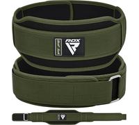 RDX Weight Lifting Belt for Men and Women, Durable EVA Foam Padding, Iron Buckle, Back Soft Support for Powerlifting, Bodybuilding and Weightlifting Gym Workout Fitness Exercise Equipment