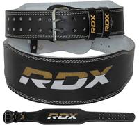 RDX Weight Lifting Belt Gym Fitness, Cowhide Leather, 4” 6” Padded Lumbar Back S
