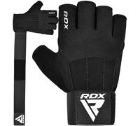 RDX Weight Lifting Gloves, 15-Inch Long Support Strap Anti Slip Palm Protection with 3 Wrist Alignment Plates, Powerlifting Deadlifting Bodybuilding, Exercise Gym Fitness Workout Training, Men Women