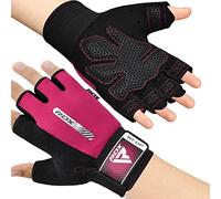 RDX Weight Lifting Gloves Gym Fitness Workout, Anti Slip Padded,Ultra Ventilated, Bodybuilding Strength Training HIIT WOD Exercise, Half Finger Men Women Cycling Rowing Climbing