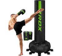 RDX XXL 150KG 6ft Free Standing Punch Bag with Gloves - Heavy Pedestal Bag with Stand for Kickboxing, Boxing, MMA, Muay Thai Karate, Adult Freestanding Bag for Office, Gym Home Fitness Workout