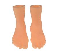 Rdxanc 1 Pair Soft Finger Feet Puppets Tiny Left Right Hand Foot Screepy Halloween Party Finger Hands