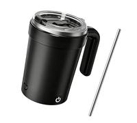 Rdxanc Automatic Blending Portable Cup with Digital Temperature Display and Quiet Operations Perfect for Offices Use Identity Stirring Coffee Cup