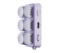 Rdxanc Bluetooth-compatible 5.4 Keyboard 3Key Design Auto Sleep Function Dynamic LED Lighting for Night Reading Low Touch