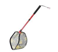 Rdxanc Flexible Fishing Landing Net with Pliable Frame and Slip Resistant Telescopic Grip for Consistent Fish Seize Net