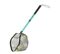 Rdxanc Flexible Fishing Landing Net with Pliable Frame and Slip Resistant Telescopic Grip for Consistent Fish Seize Net