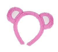 Rdxanc Furry Bear Ear Headband With Adjustable Design For Kids And Women Soft Plush Hair Accessory For Daily Use Or Parties
