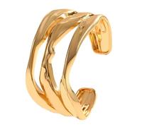 Rdxanc Gold Plated Textured Open Adjustable for Women Comfortable Fit Elegant Designs Opening