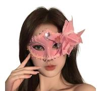 Rdxanc Masquerades Venetians Party Halloween Costume Mardi Gras Masque Women'S Glitters Half Face Masque Eyemask
