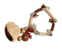 Rdxanc Natural Plant Fruit Shell Comfortable Hand Rope Stylish Wrist Accessory Elegant Handchain Accessories Wooden