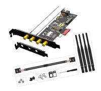 Rdxanc PCIE 1X WiFi Card to PCIE Slot Supporting Fast Internet Integration Desktop Converter Fast Data Transfer Low Profile Networking Adapter