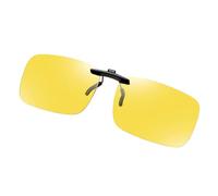 Rdxanc Polarised Clip on Night Glasses Filtered Sight in Poor Lighting Condition Suitable for Multiple Outdoor Use Night Driving Glasses