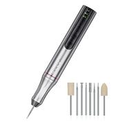 Rdxanc Polishing Pen with 8pcs Grinding Drills Low Noise Handheld Small Electric Grinding Engraving Machine for Phone Repair
