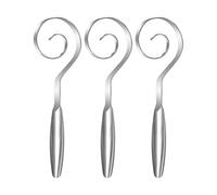 Rdxanc Stainless Steels Knead Tool Comfortable Grip for Homemade Bread Practical Dough Mixer with Ergonomic Handle Potato Mixer