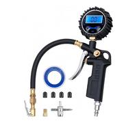 Rdxanc Tire Pressure Gauge and Inflator Large Display 250PSI Heavy Duty Compressor Accessories with Rubber Hose
