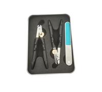 Rdxanc Toe Nails Clippers, 180°Wide Jaw Thick Toenail Clippers, Double Configuration of Oblique and Flat Mouth, Splash-Proof,