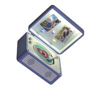 Rdxanc Vintage DISC Player with Technology and Constructed in LED Light for Transportable Better Sound Knowledge in Any Room Traditional Sound