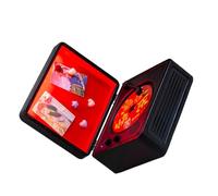 Rdxanc Vintage DISC Player with Technology and Constructed in LED Light for Transportable Better Sound Knowledge in Any Room Traditional Sound