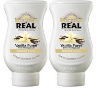 Re’al Syrup | Madagascar Vanilla Infused Syrup | Made with Real Vanilla | 500ml |Natural Ingredients| Cocktails, Baking, Smoothies, Coffee, Desserts, Coffee syrup, Hot Chocolate (Pack of 2)