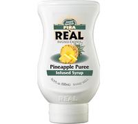 Re’al Syrup | Pineapple Puree Infused Fruit Syrup | Made with Real Pineapple | 500ml |Natural Ingredients| Cocktails, Baking, Smoothies, Mixing Drinks, Desserts, Cooking