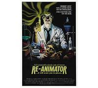 Re-Animator 1985 Movie Poster Print in A0-A1-A2-A3-A4-MAXI sizes
