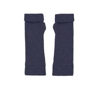 Re:Born Cashmere Women's Fingerless Gloves in Dark Navy Re:Born Cashmere Dark Navy One Size