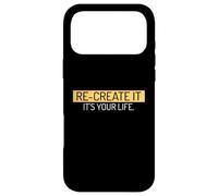 Re-create Higher Energy Frequency Vibration Change Your Life Case for iPhone 17 Pro Max