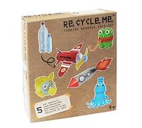 Re Cycle Me DEFG1070 Recycling Craft Fun for 5 Models, Craft Set for 5 Art Projects, Creative Set for Children from 4 Years, Set for Crafts with Household Materials, Recycle Me, Craft Mix