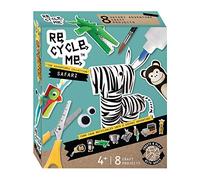 Re-Cycle-Me Monkey 3503323, Safari Recycling Craft Set, DIY Kit for Children from 4 Years, Creative Set for Crafts with Household Materials
