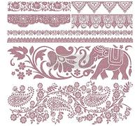 Re-Design with Prima Decor Clear Stamps 12x12 Inch Bohemian Dreamer