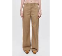 RE/DONE Super Wide Trouser Khaki size W29 | Wide Pants Outlet | Women | Brown W29