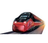 RE-EL TOYS - Italo Evo in Scala HO - Battery Operated Train with Lights 0329 (94 cm)