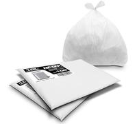 RE-GEN 10L White Small Kitchen, Bathroom Pedal Bin Liners Refuse Sacks (2 Pack, 200 Bags) Everyday, Office & Home Use | Premium Grade Rubbish Garbage Bags 279/430 x 457mm
