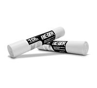 RE-GEN 10L White Swing, Pedal, Square Bin Liners Refuse Sacks (2 Rolls, 100 Bags) Everyday, Office & Home Use | Industrial Strength Rubbish Garbage Bags 279/430 x 457mm