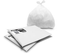 RE-GEN 45L Heavy Duty Medium Kitchen, Bathroom Swing Bin Liners White Refuse Sacks (2 Pack, 200 Bags) Everyday, Office & Home Use | Premium Grade Rubbish Garbage Bags 330/575 x 740mm