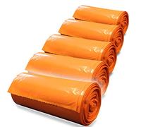 RE-GEN Biohazard Clinical Waste Disposal Sacks Bags (5 Rolls, 250 Individual Bags) Size 71x99cm, 90Litre, 12kg Heavy Duty Weight Capacity - UN Certified