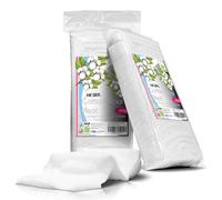 RE-GEN Cotton Wool Pleat 200g (2X 100g Packs), Pure Natural 100% Cotton Wool, Super Soft, Absorbent, Gentle on Delicate Sensitive Skin, Re-Sealable Packet, Easy Tear Perforated Folded Wool