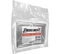 RE-GEN Emergency Vacuum Sealed Field Supply Trauma Winter First Aid Foil Space Blanket - Ideal for Camping, Hiking, First Aid, Travel - Blanket Size 135cm x 200cm
