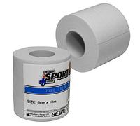 RE-GEN Sport Premium Zinc Oxide Tape - Size 5cm x 10m - Ideal for Medium Joints, Ankle, Wrist, Elbow, Knee - 3 Rolls